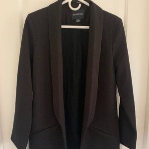 oversize and thick mink pink blazer